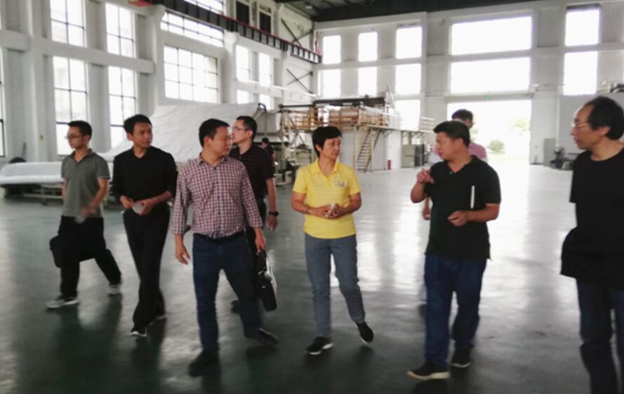 安徽省引江濟(jì)淮集團(tuán)有限公司許曉彤副總經(jīng)理一行來(lái)安徽公司考察調(diào)研